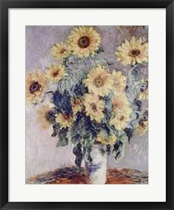 Framed Sunflowers Print