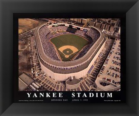 Framed Yankee Stadium - Bronx, New York Print