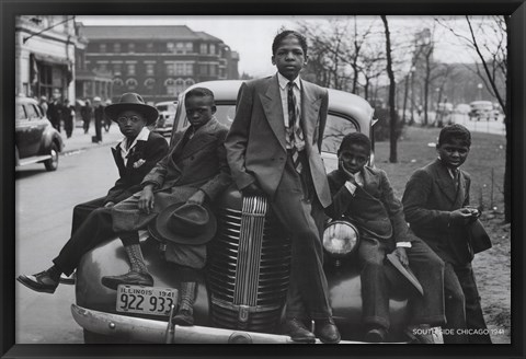 Framed Chicago Boys, Sunday Best, 1941 Print