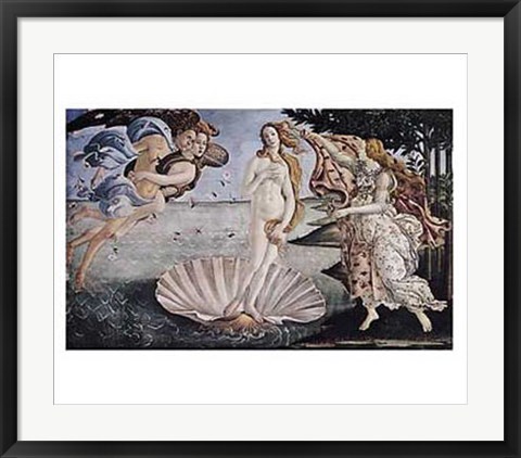 Framed Birth of Venus Print