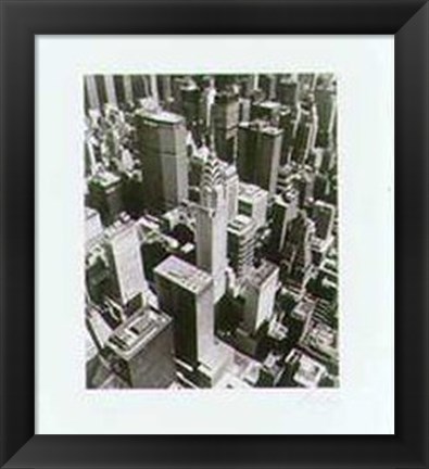 Framed Chrysler Building Print