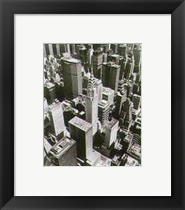 Framed Chrysler Building Print