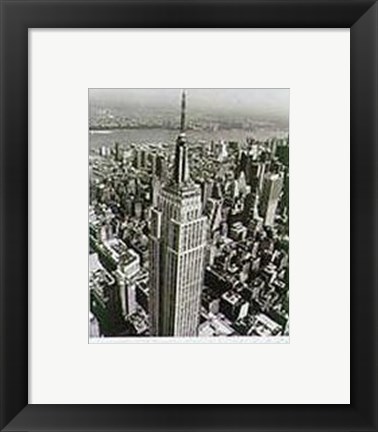 Framed Empire State Building Print