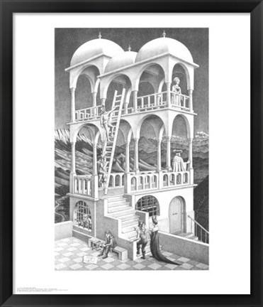 Framed Belvedere Print