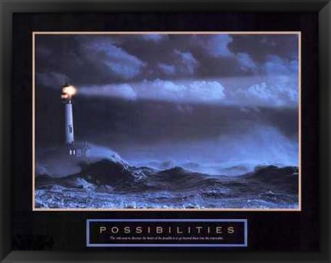 Framed Possibilities - Lighthouse Print