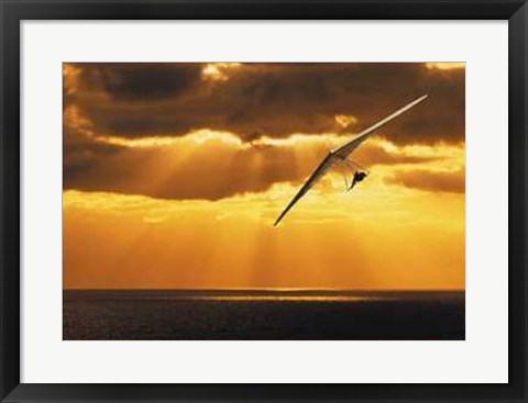 Framed Inspire - Hang Glider Print