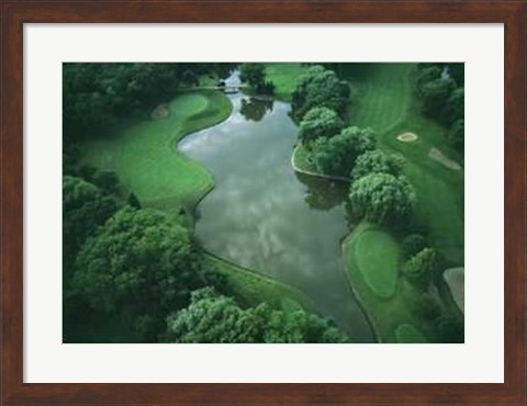 Framed Achievement - Golf Course Print