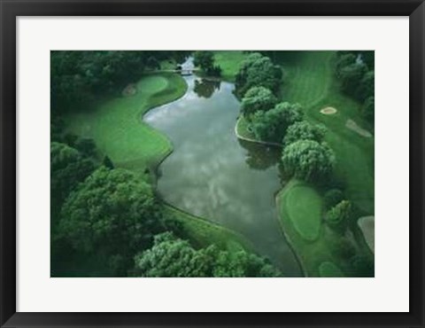 Framed Achievement - Golf Course Print