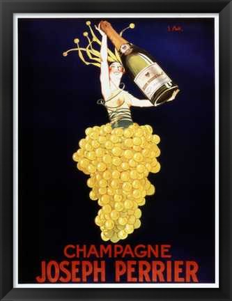 Framed Champagne Print