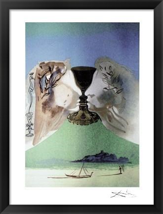 Framed Chalice of Love (Le) Print