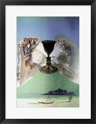 Framed Chalice of Love (Le) Print