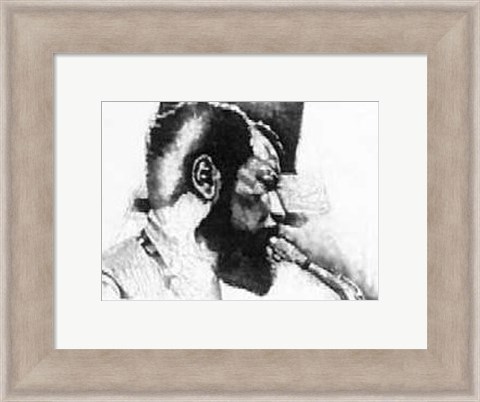 Framed Ornette Coleman (Etching) (Le) Print