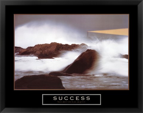 Framed Success - Lighthouse Print