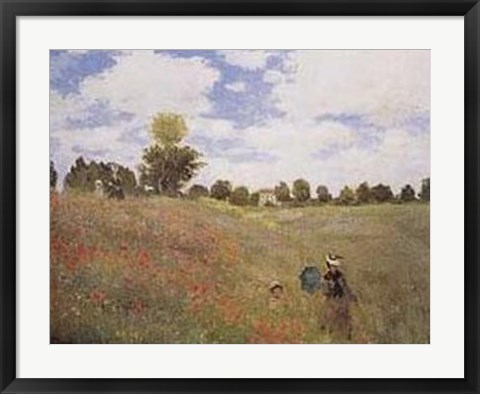 Framed Coquelicots Print