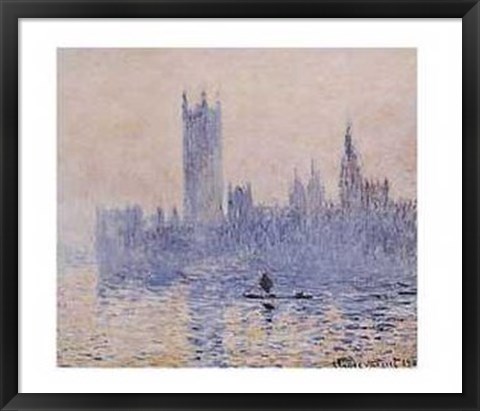 Framed Houses of Parliament Print