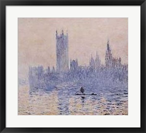 Framed Houses of Parliament Print