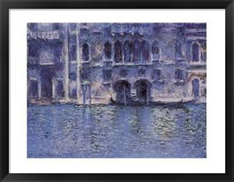 Framed Palazzo Da Mula Venice Print