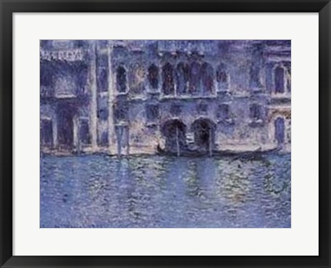 Framed Palazzo Da Mula Venice Print