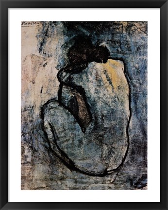 Framed Blue Nude, c.1902 Print