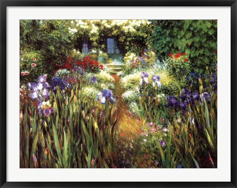 Framed Secluded Garden Print