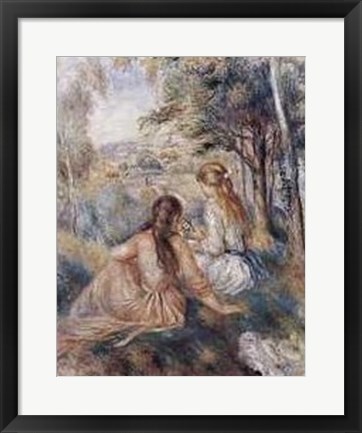 Framed in the Meadow Print