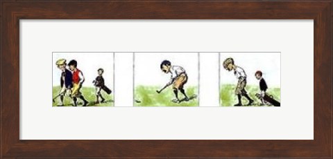 Framed May the Best Man Win Print