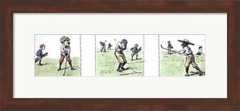 Framed Fore!!! Print