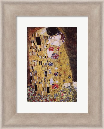 Framed Kiss, c.1908 Print