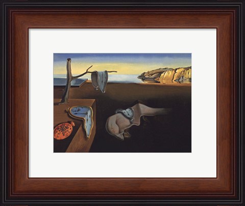 Framed Persistence of Memory, c.1931 Print