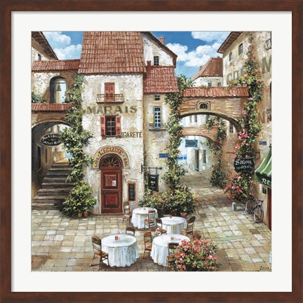 Framed Le Marais Print