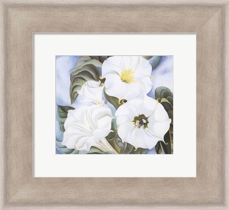 Framed Jimson Weed, 1935 Print