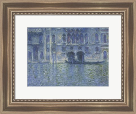 Framed Palazzo da Mula - Venice Print