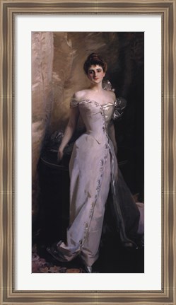 Framed Mrs. Ralph Curtis, 1898 Print