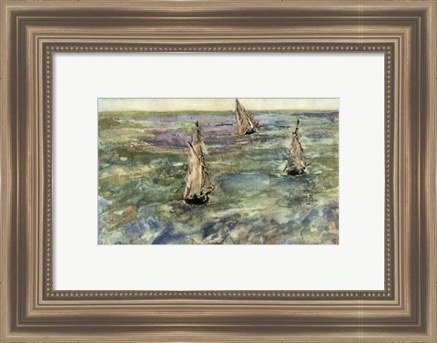 Framed Seascape Print