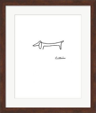 Framed Dog Print