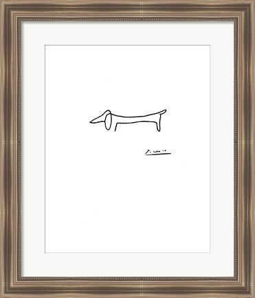 Framed Dog Print