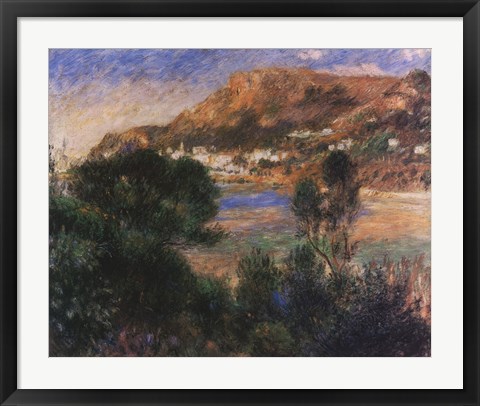 Framed Esterel Mountains Print