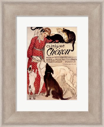 Framed Clinique Cheron Print