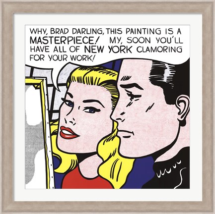 Framed Masterpiece, 1962 Print