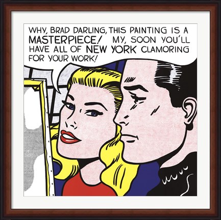 Framed Masterpiece, 1962 Print