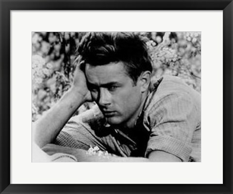 Framed James Dean Print