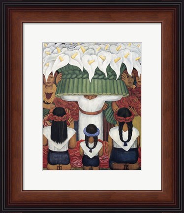 Framed Flower Festival: Feast of Santa Anita, 1931 Print