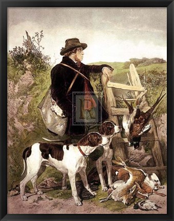 Framed English Gamekeeper Pm Print