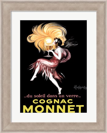 Framed Cognac Monnet, 1927 Print