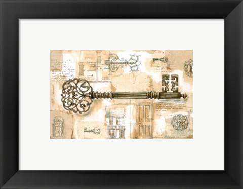 Framed Key to the City Print