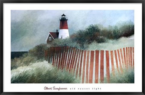 Framed Old Nauset Light Print