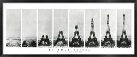 Framed La Tour Eiffel Print