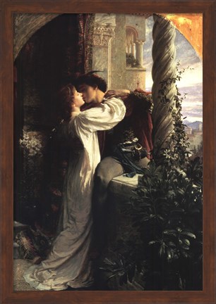 Framed Romeo and Juliet Print