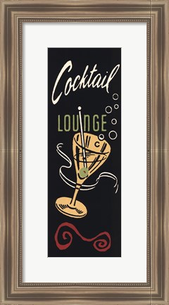 Framed Cocktail Lounge Print