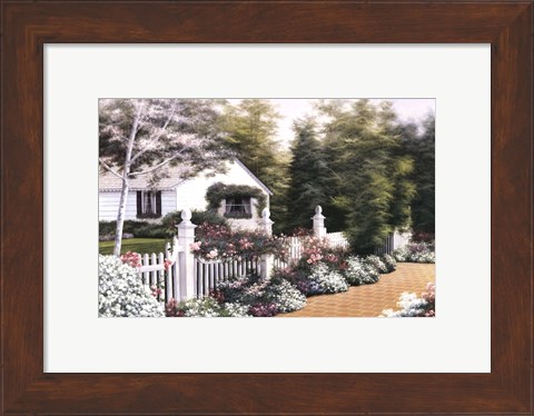 Framed In Full Bloom Print